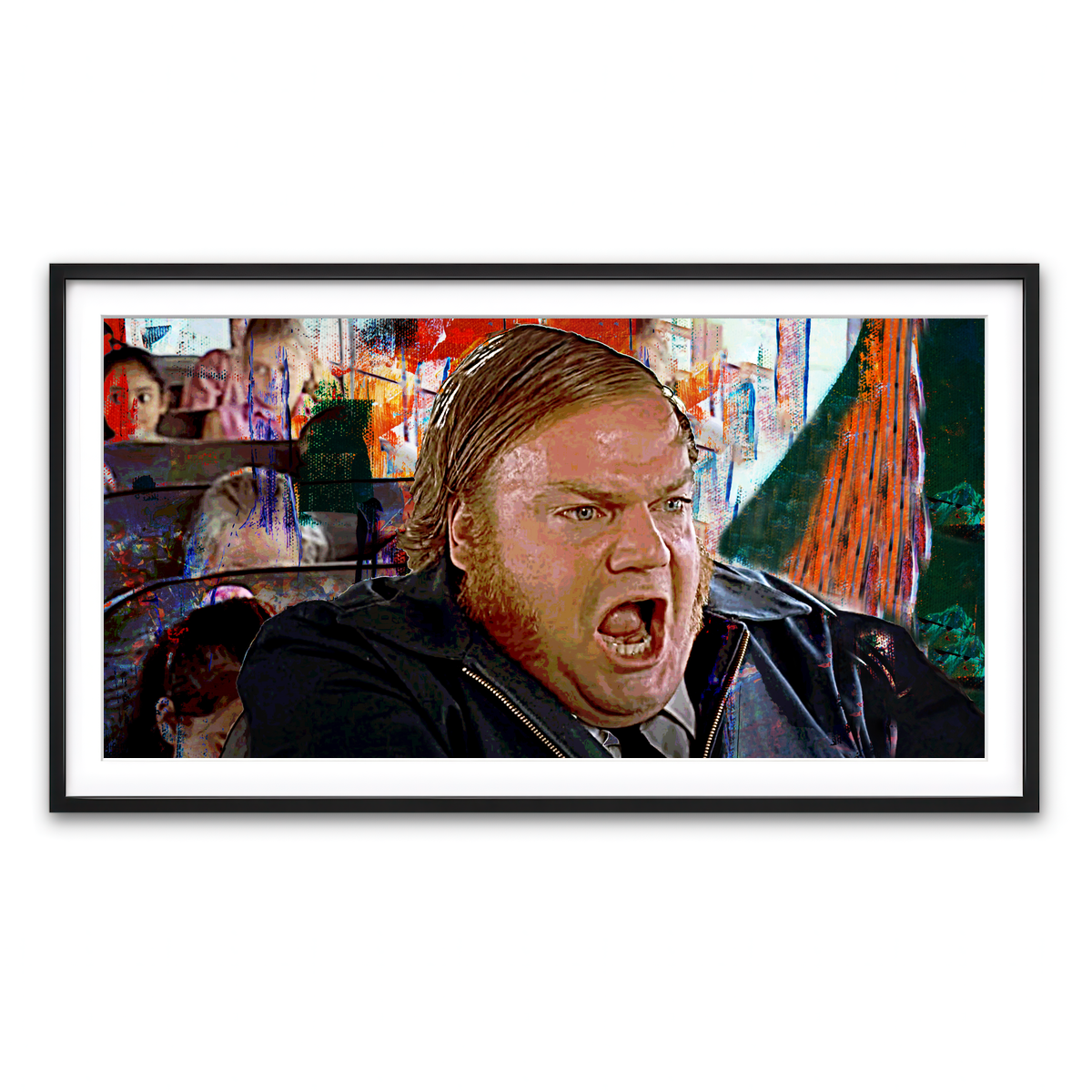 Framed Print 2x1 Black