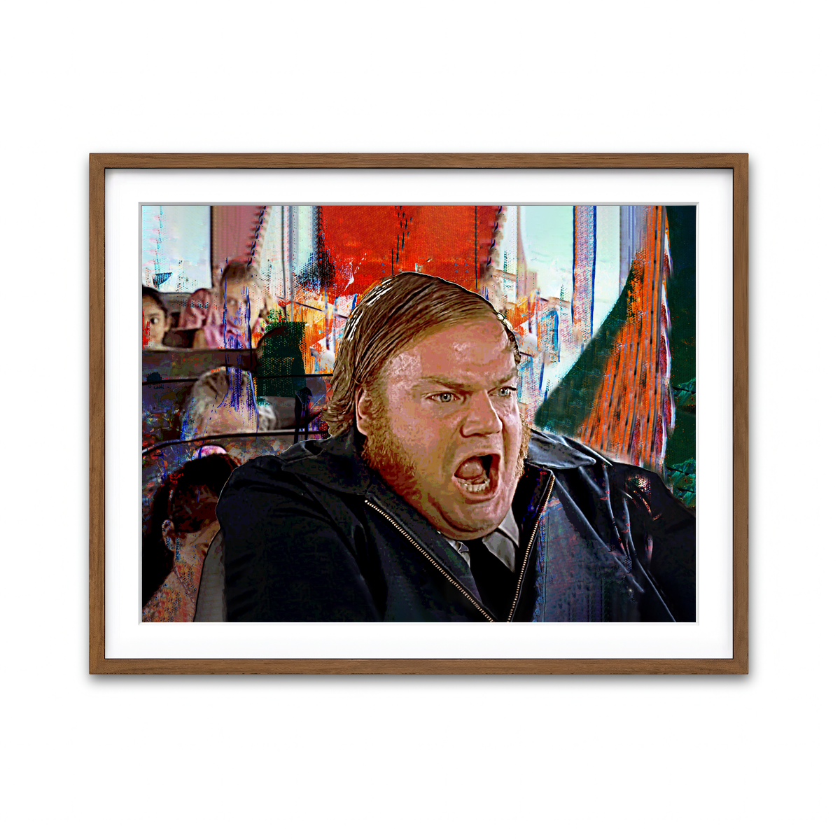 Framed Print 4x3 Walnut