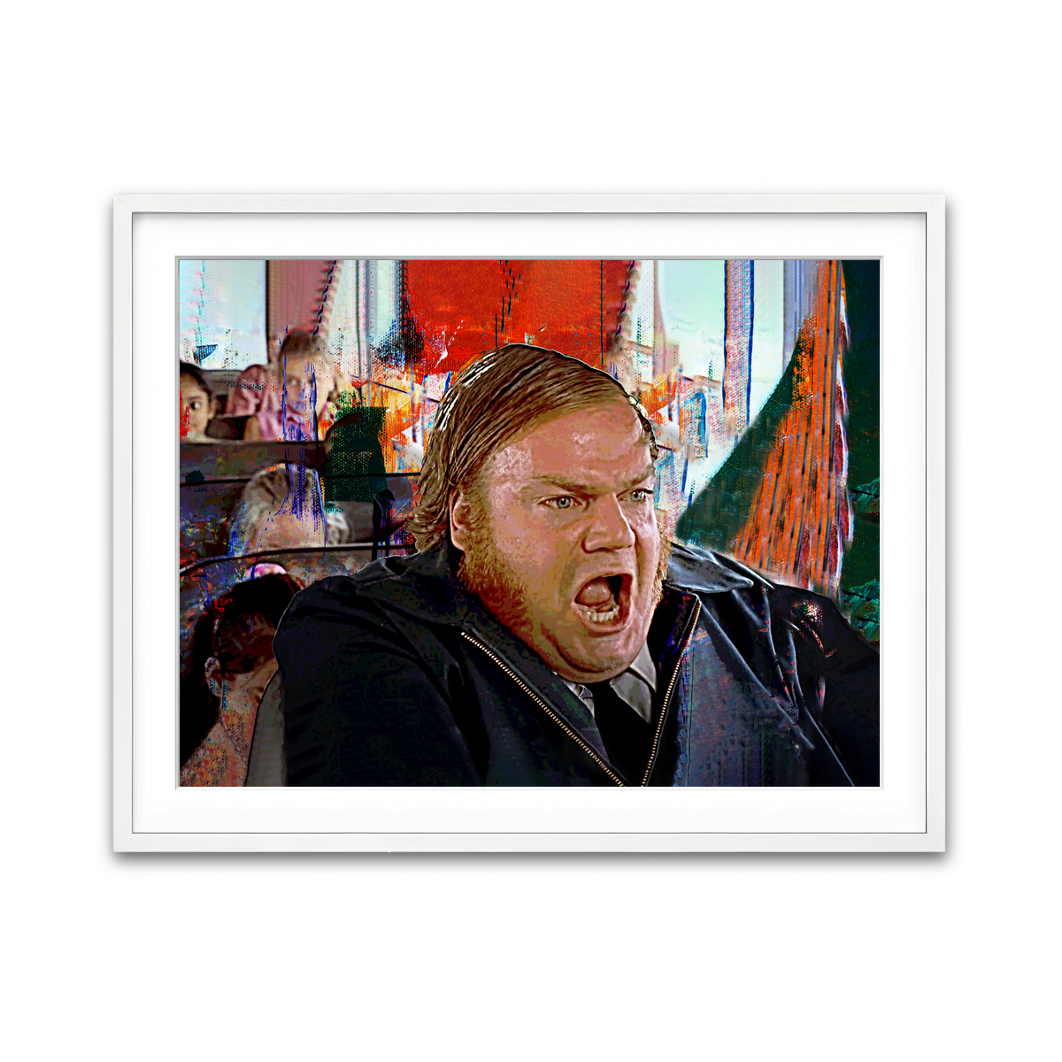 Framed Print 4x3 White