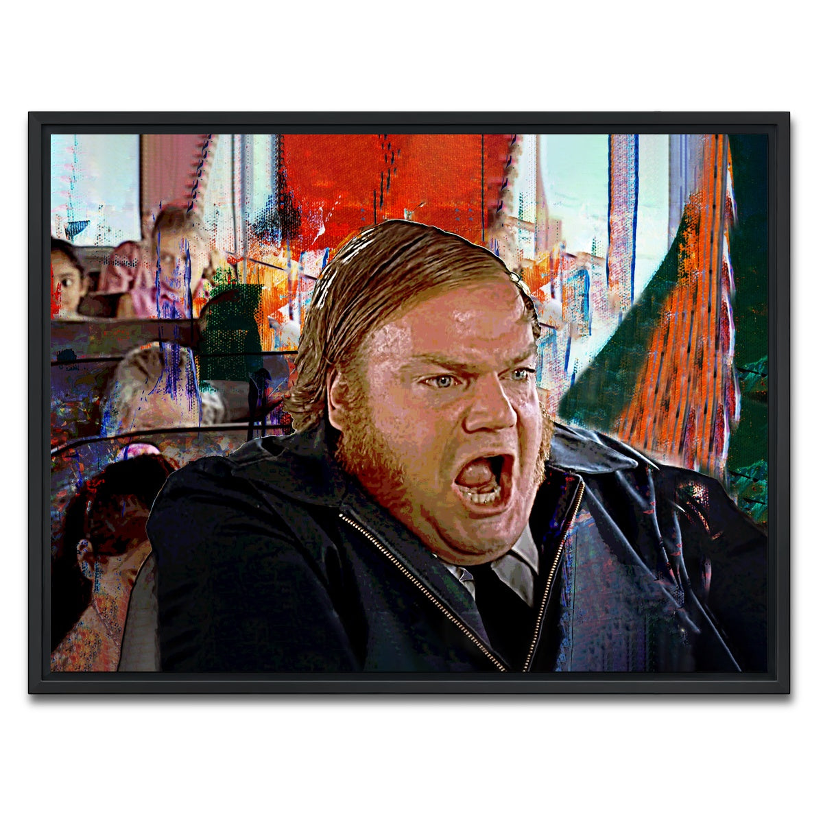 AUTO-MOCKUP WHITE | Farley - Bus Driver | 1 Piece | Black Framed Canvas | group=4x3