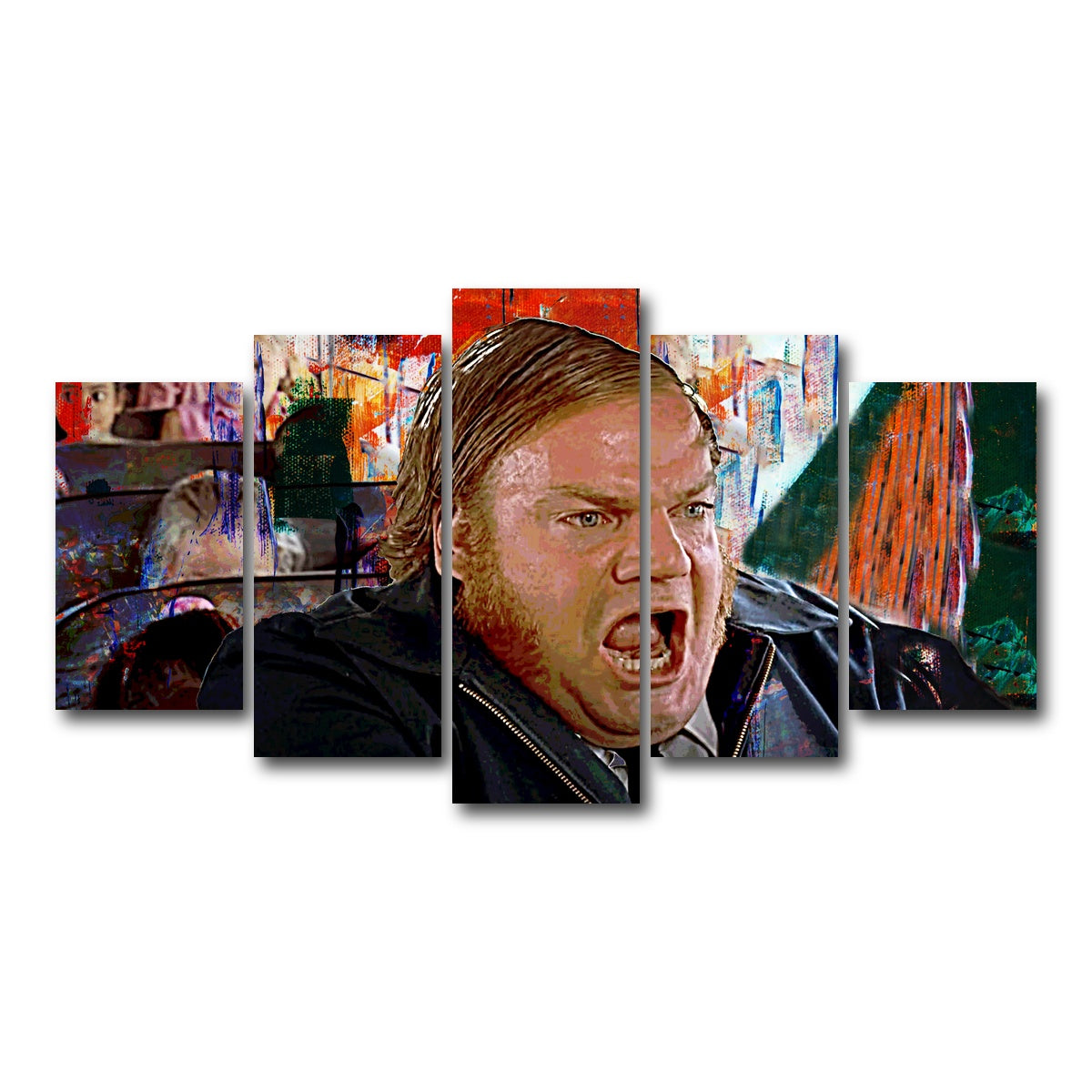 AUTO-MOCKUP WHITE | Farley - Bus Driver | 5 Piece | Gallery Wrap Canvas | group=5_normal