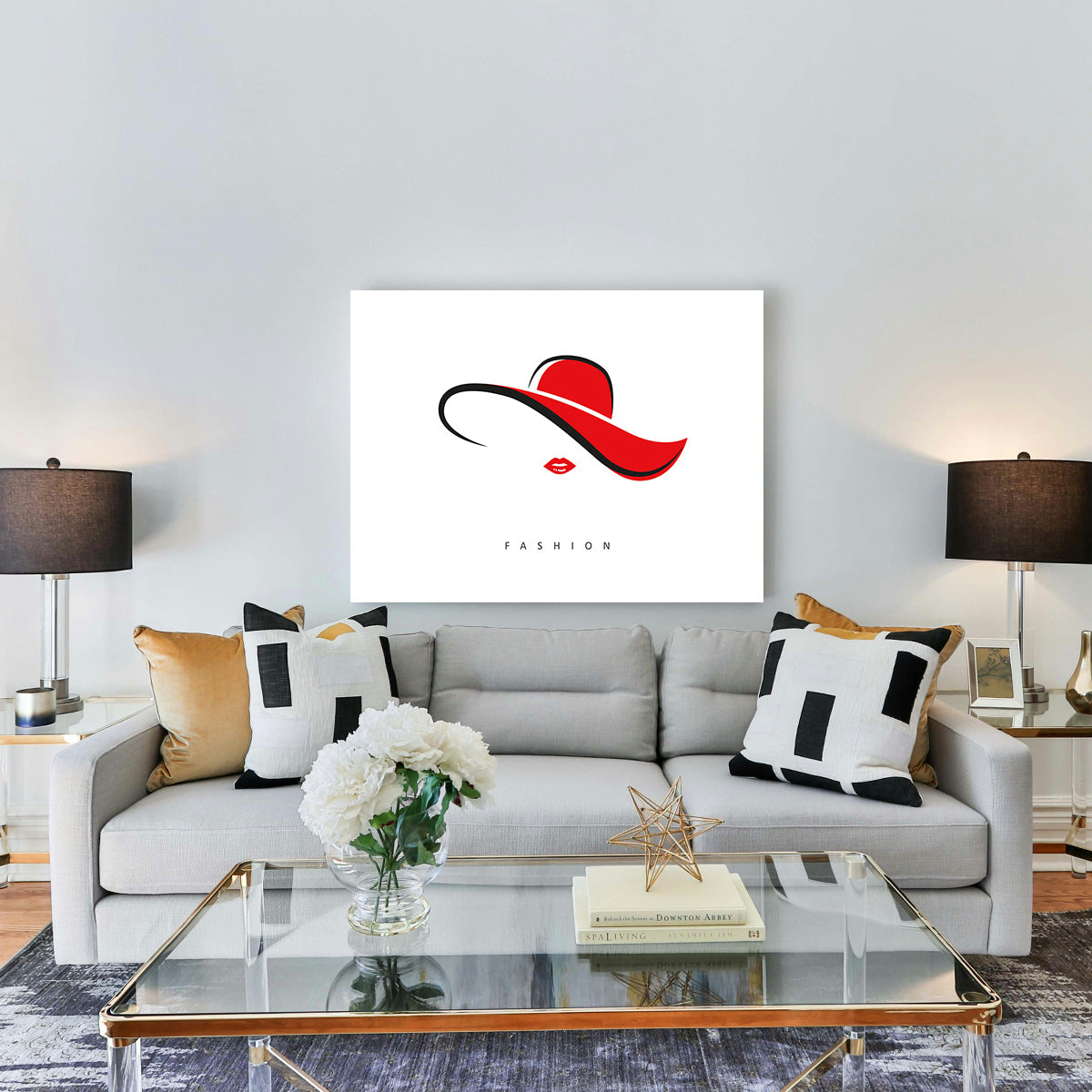 Fashion Red Wall Art