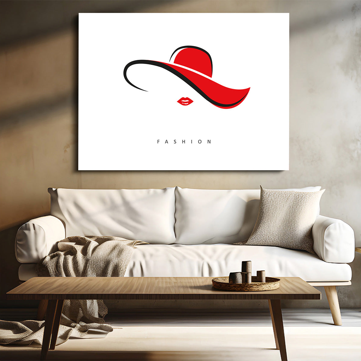 Fashion Red Wall Art