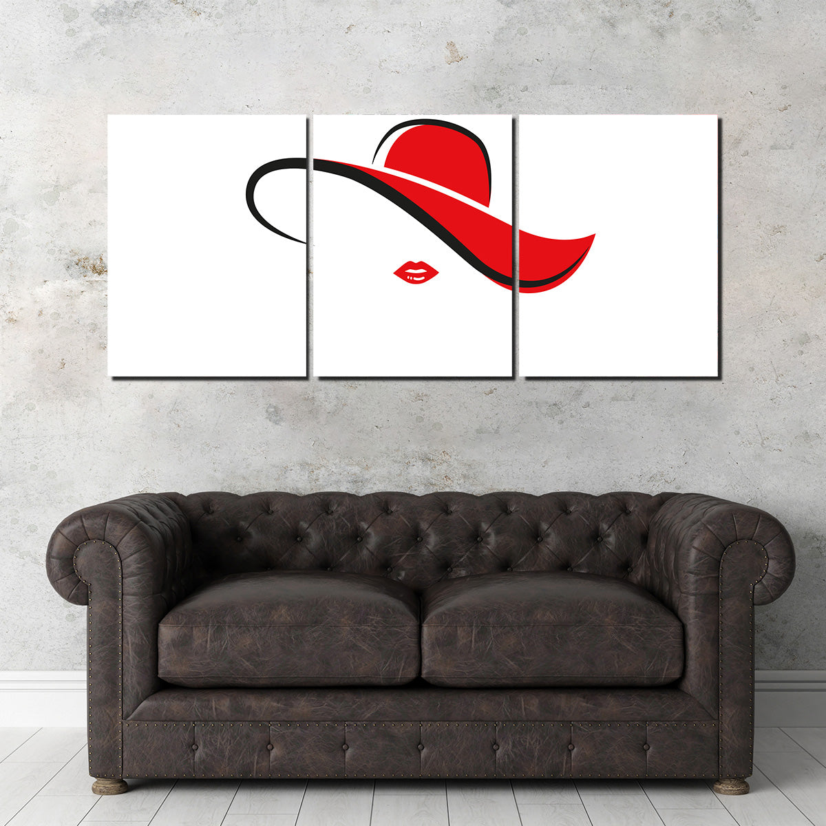 Fashion Red Wall Art
