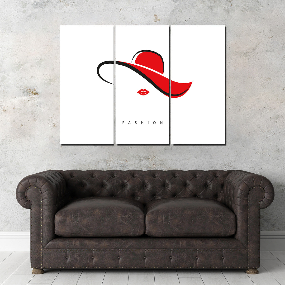 Fashion Red Wall Art