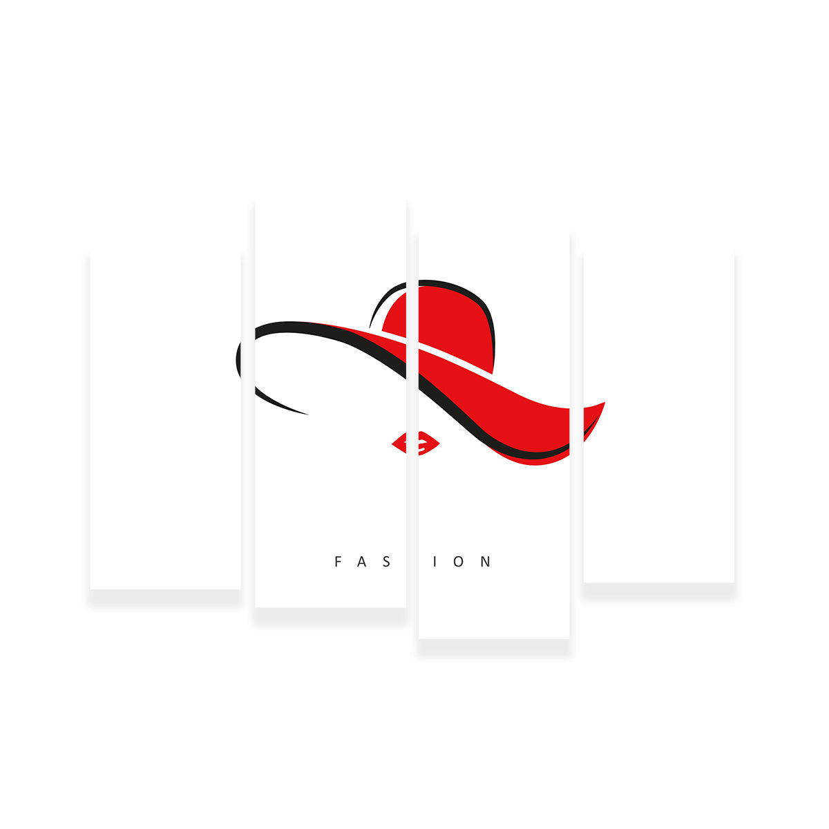 Fashion Red Wall Art