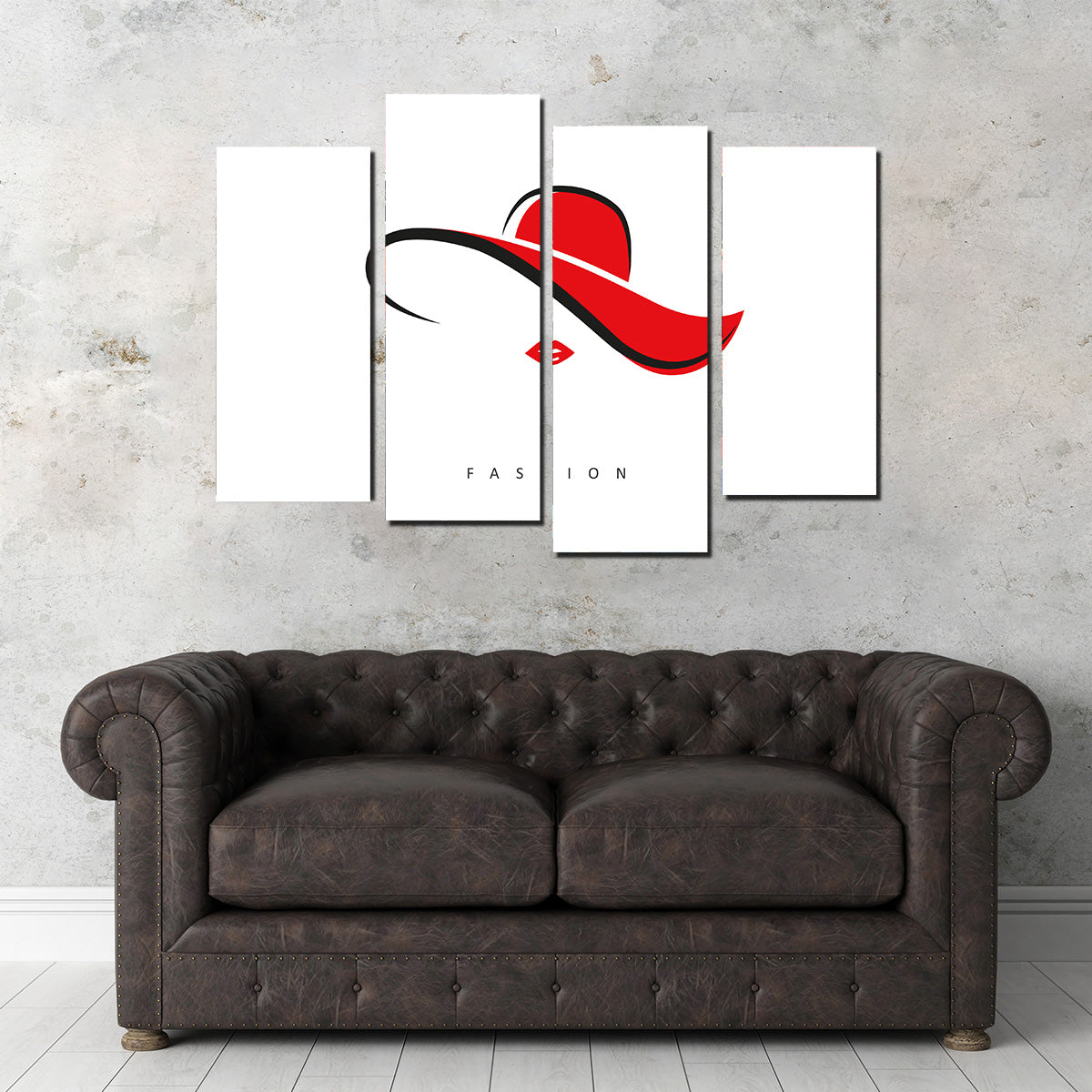Fashion Red Wall Art