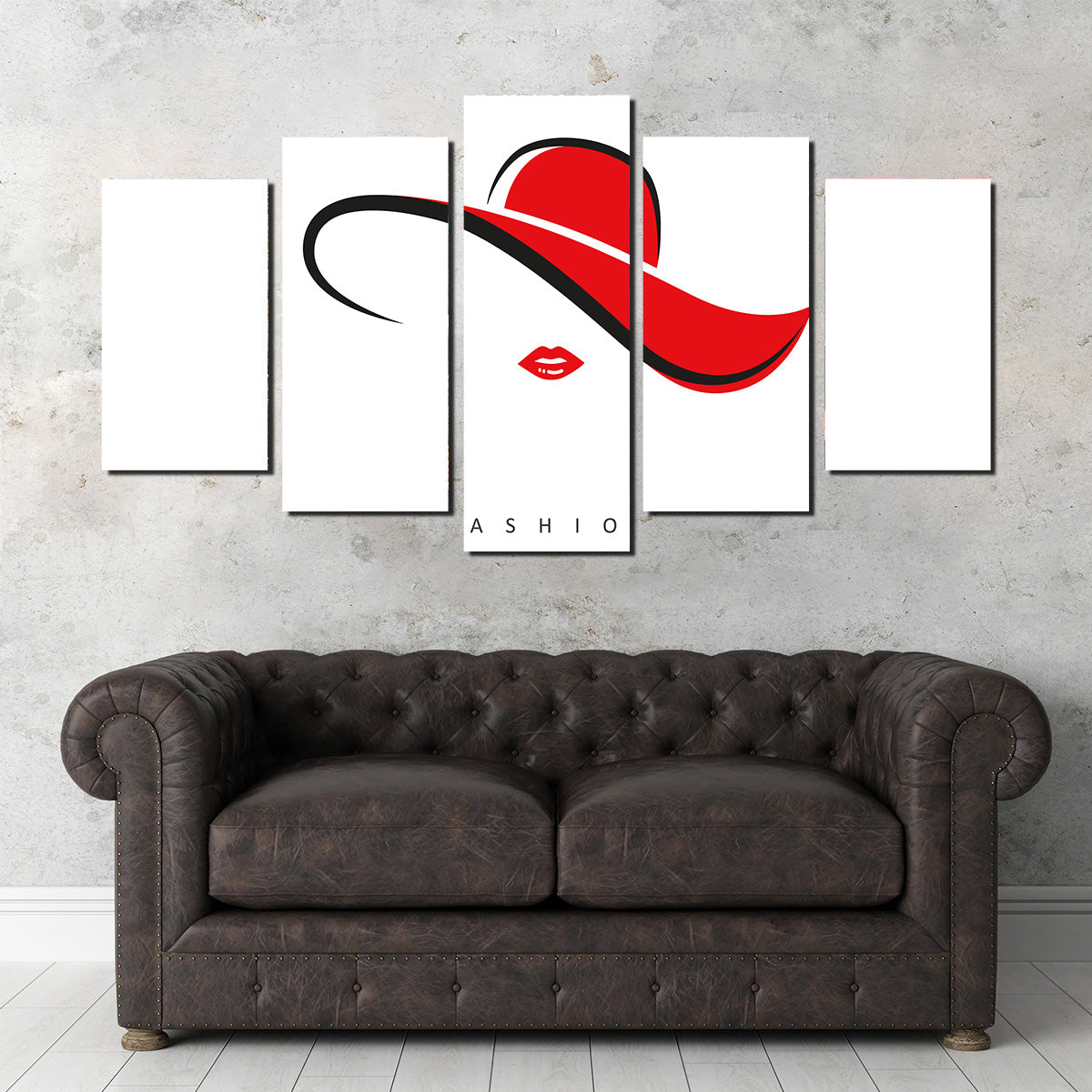 Fashion Red Wall Art
