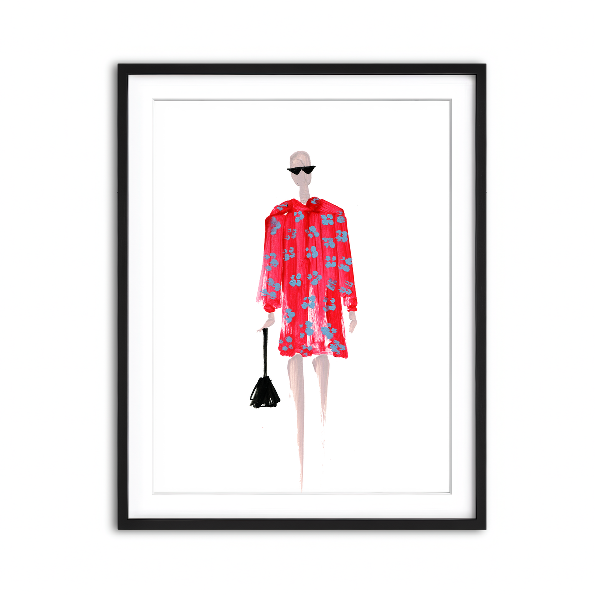 Framed Print 3x4 Black