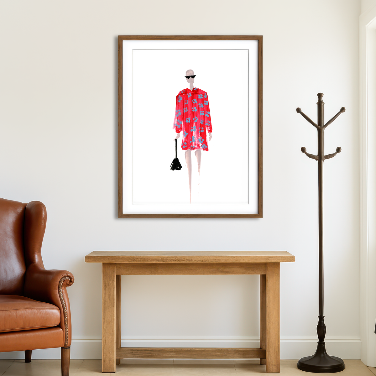 AUTO-MOCKUP ROOM | Fashion 1 Wall Art