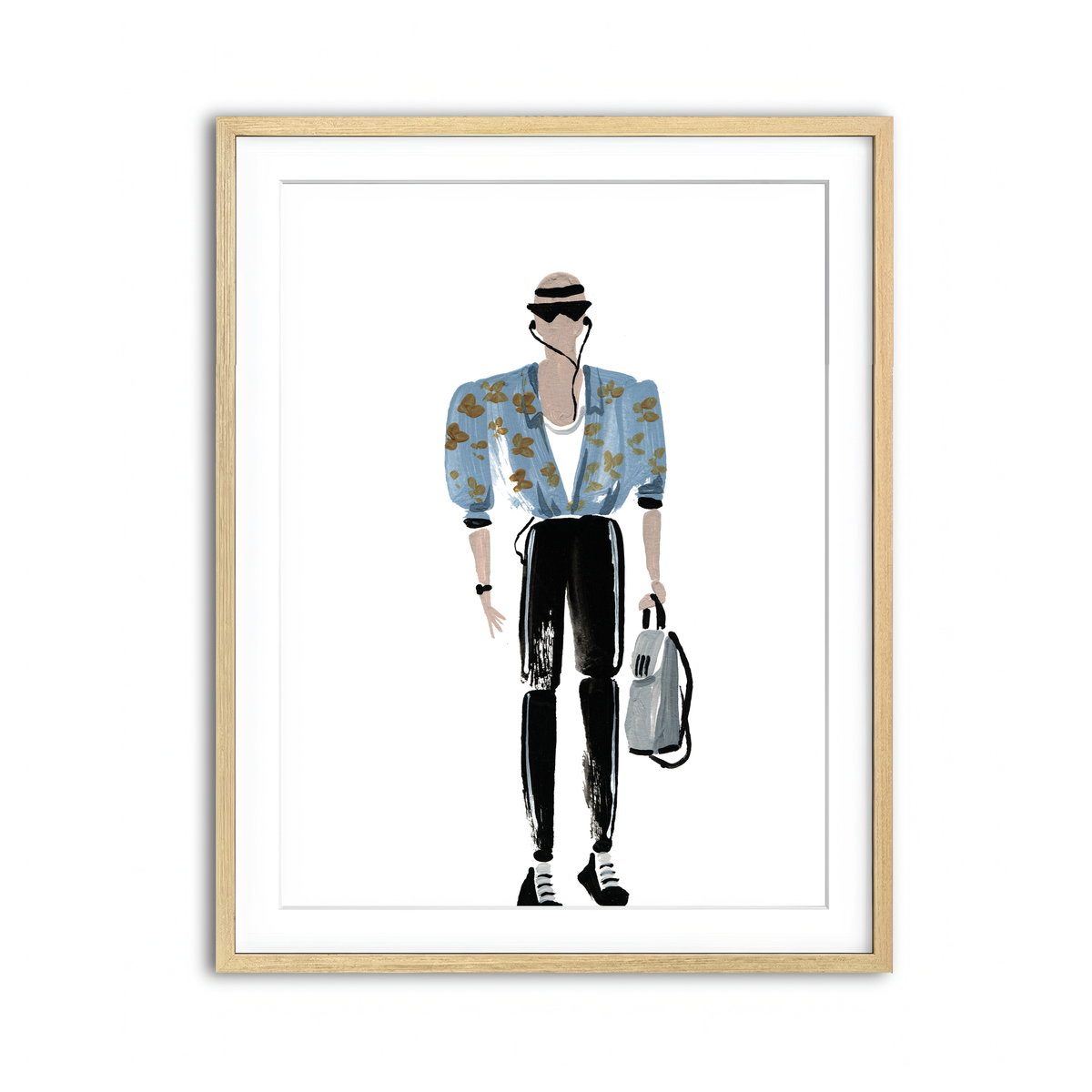 Framed Print 3x4 Natural