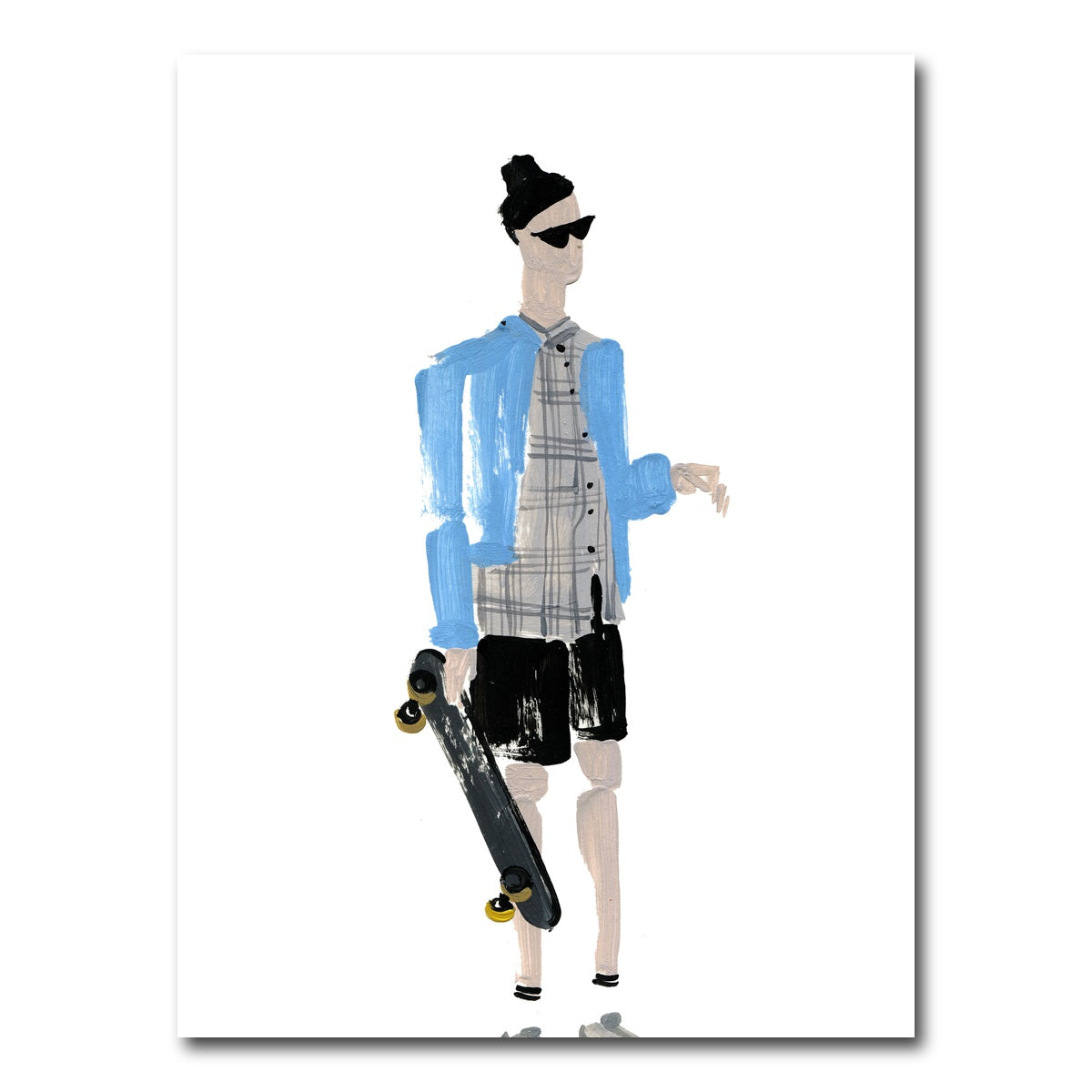 AUTO-MOCKUP WHITE | Fashion 3 | 1 Piece | Gallery Wrap Canvas | group=3x4