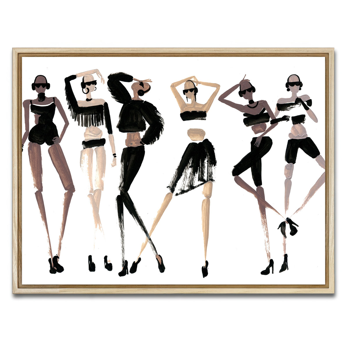 AUTO-MOCKUP WHITE | Fashion 6 | 1 Piece | Natural Framed Canvas | group=4x3