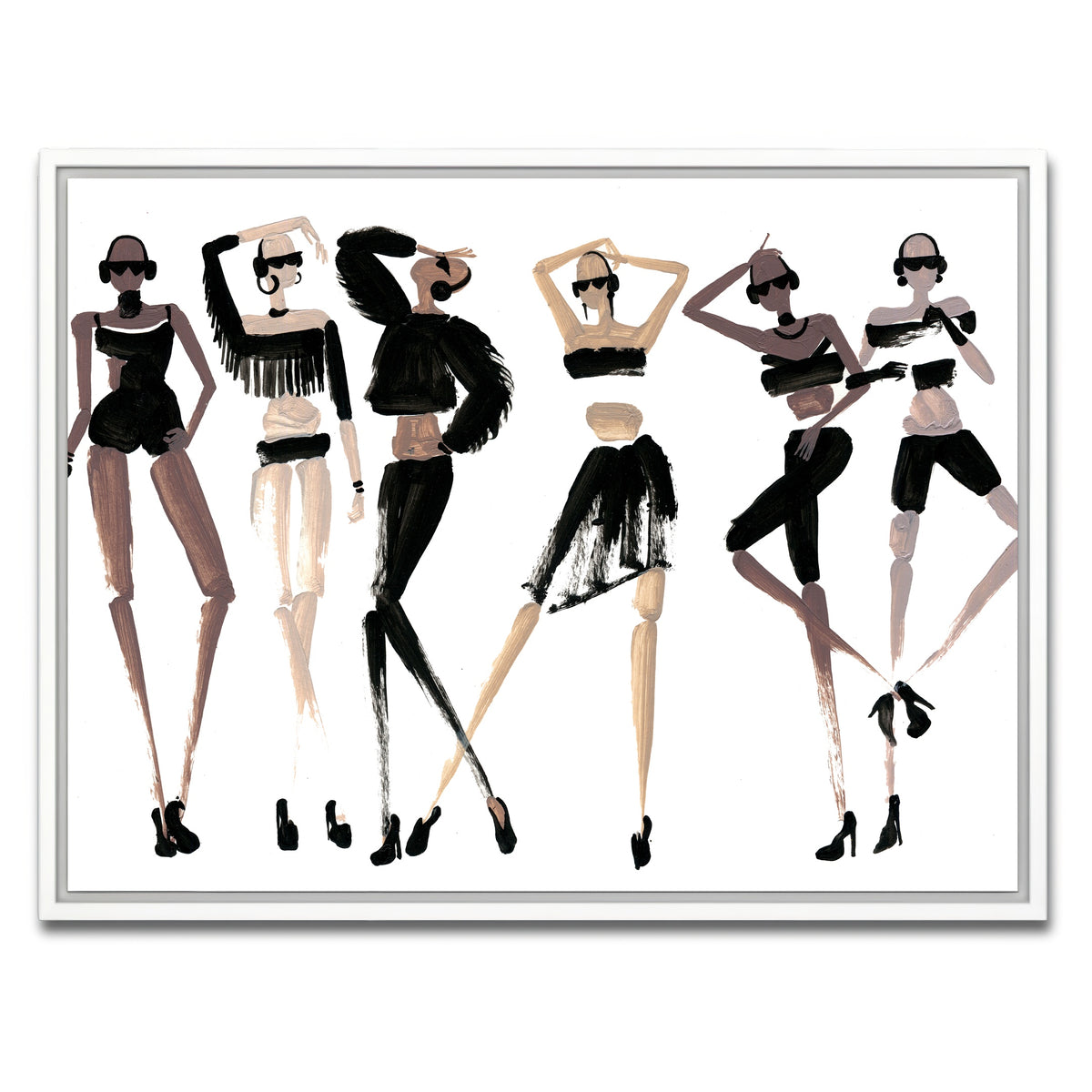 AUTO-MOCKUP WHITE | Fashion 6 | 1 Piece | White Framed Canvas | group=4x3