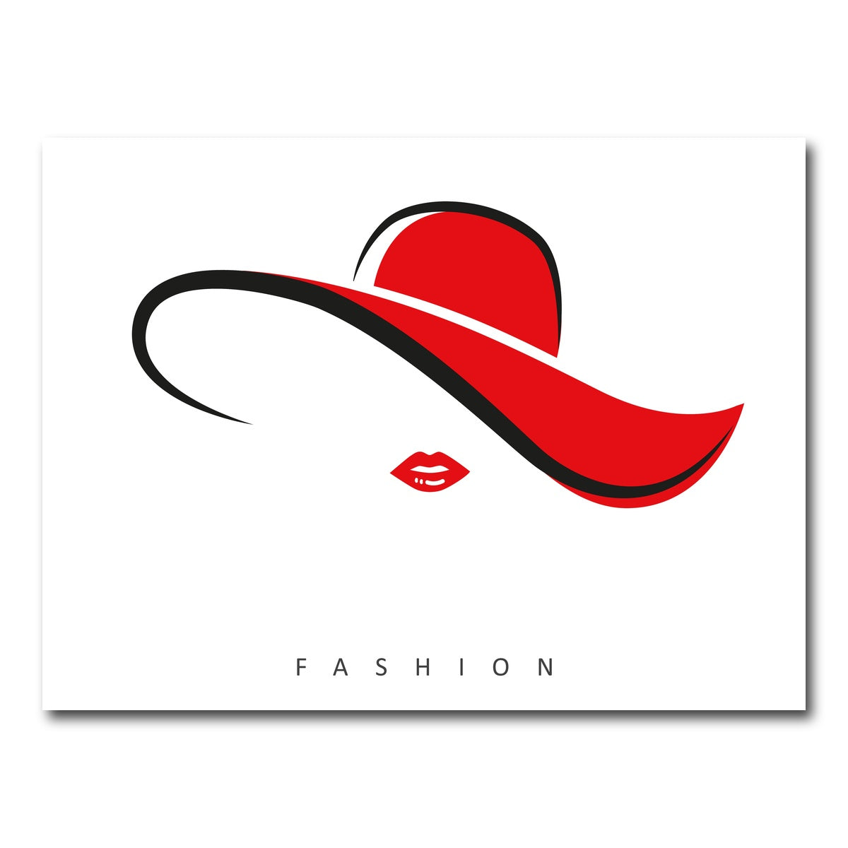 AUTO-MOCKUP WHITE | Fashion Red | 1 Piece | Gallery Wrap Canvas | group=4x3