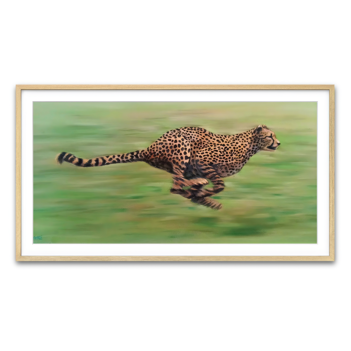 Framed Print 2x1 Natural