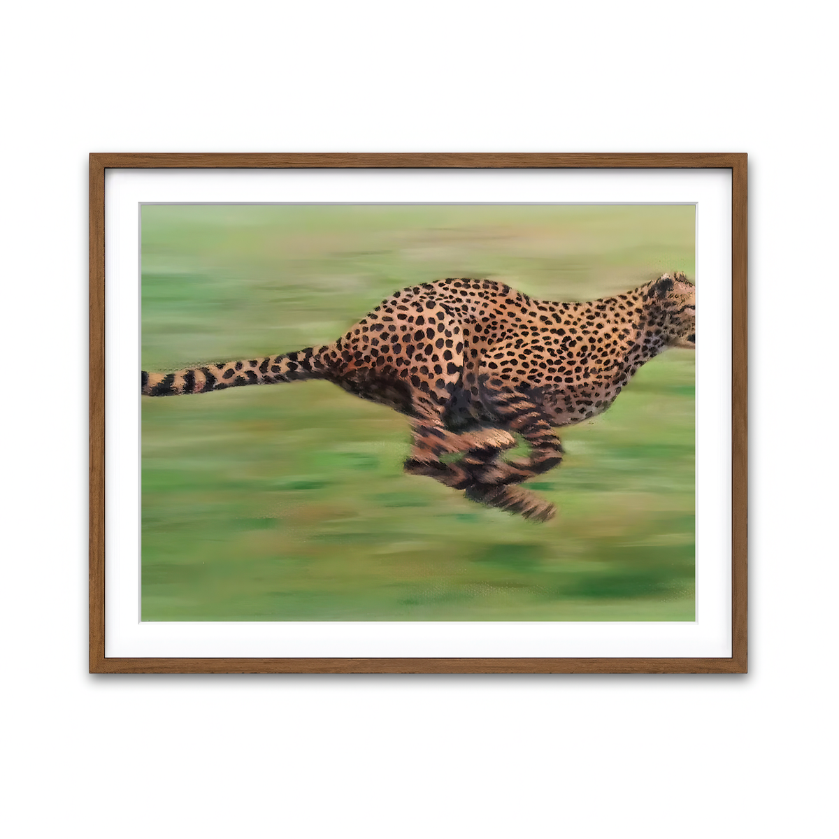 Framed Print 4x3 Walnut