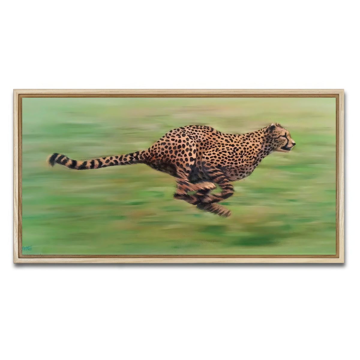 AUTO-MOCKUP WHITE | Fast Forward | 1 Piece | Natural Framed Canvas | group=2x1