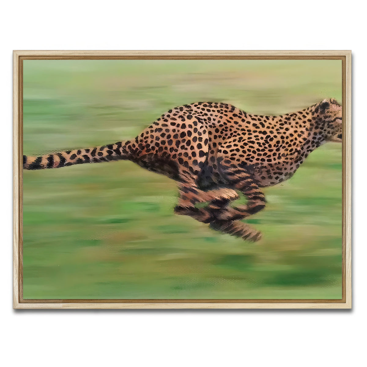 AUTO-MOCKUP WHITE | Fast Forward | 1 Piece | Natural Framed Canvas | group=4x3