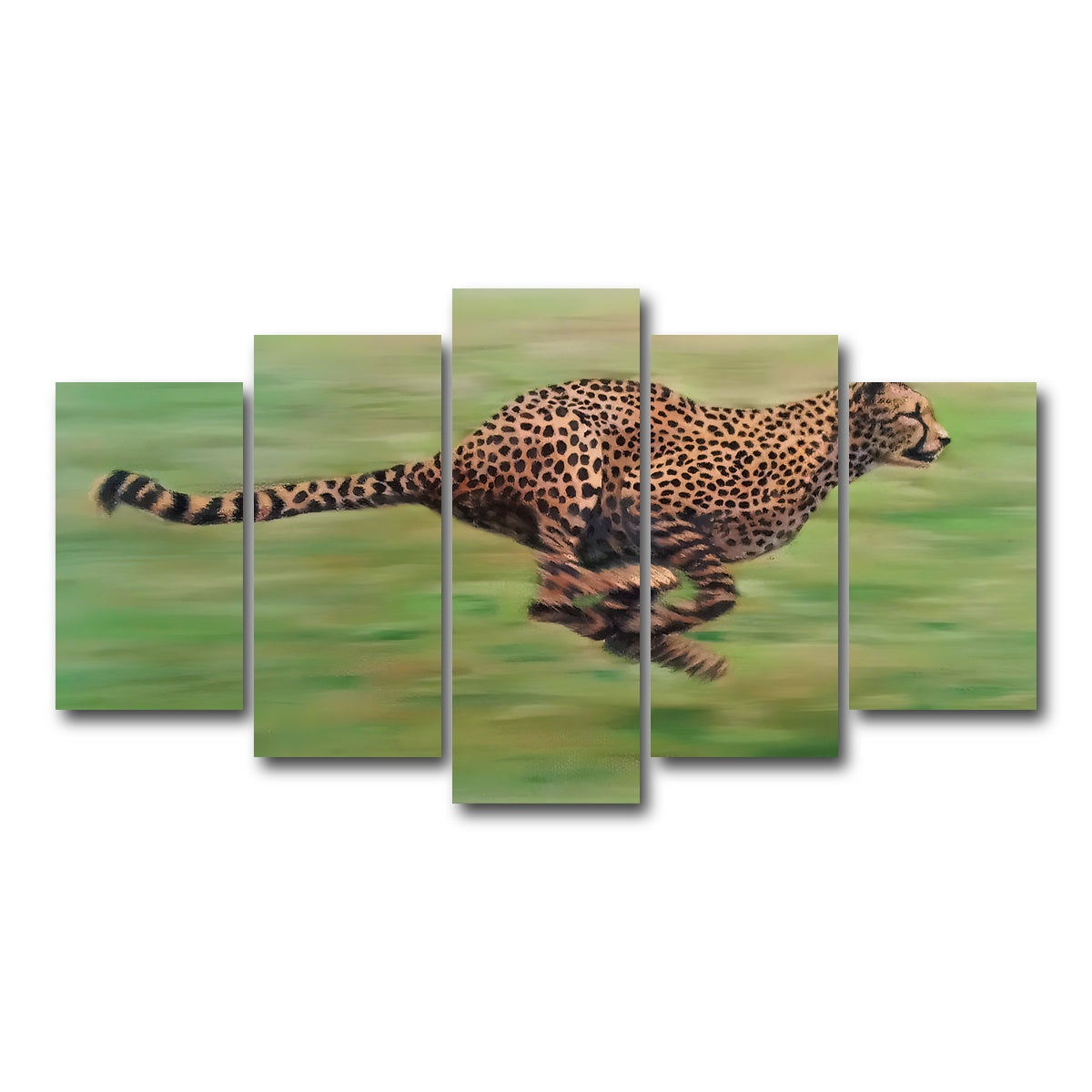 AUTO-MOCKUP WHITE | Fast Forward | 5 Piece | Gallery Wrap Canvas | group=5_normal