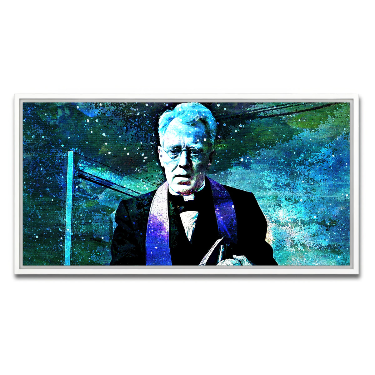 AUTO-MOCKUP WHITE | Father Merrin | 1 Piece | White Framed Canvas | group=2x1