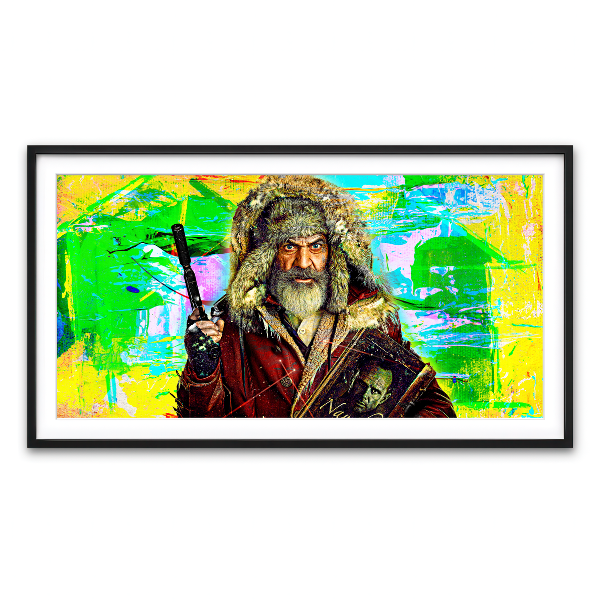 Framed Print 2x1 Black