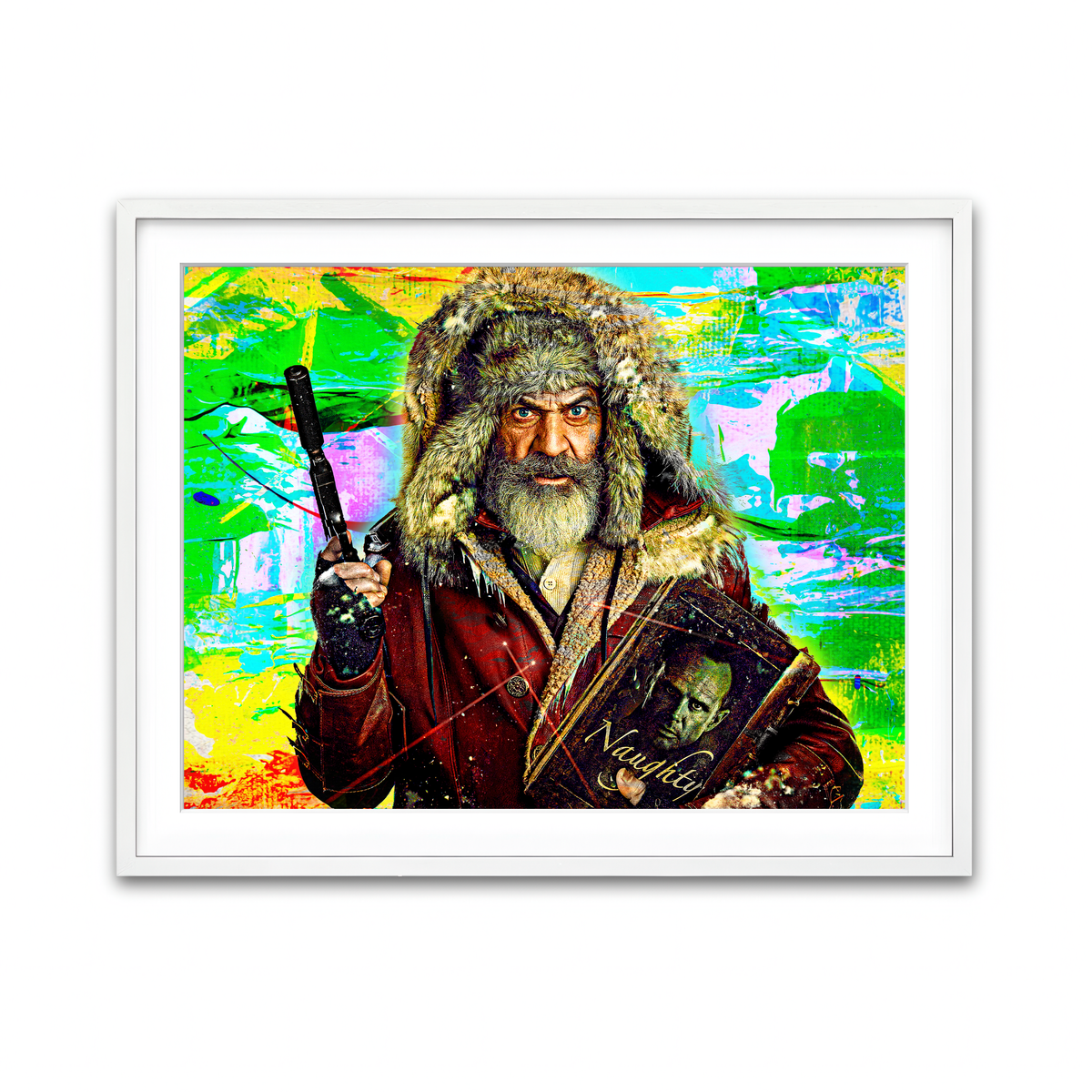 Framed Print 4x3 White