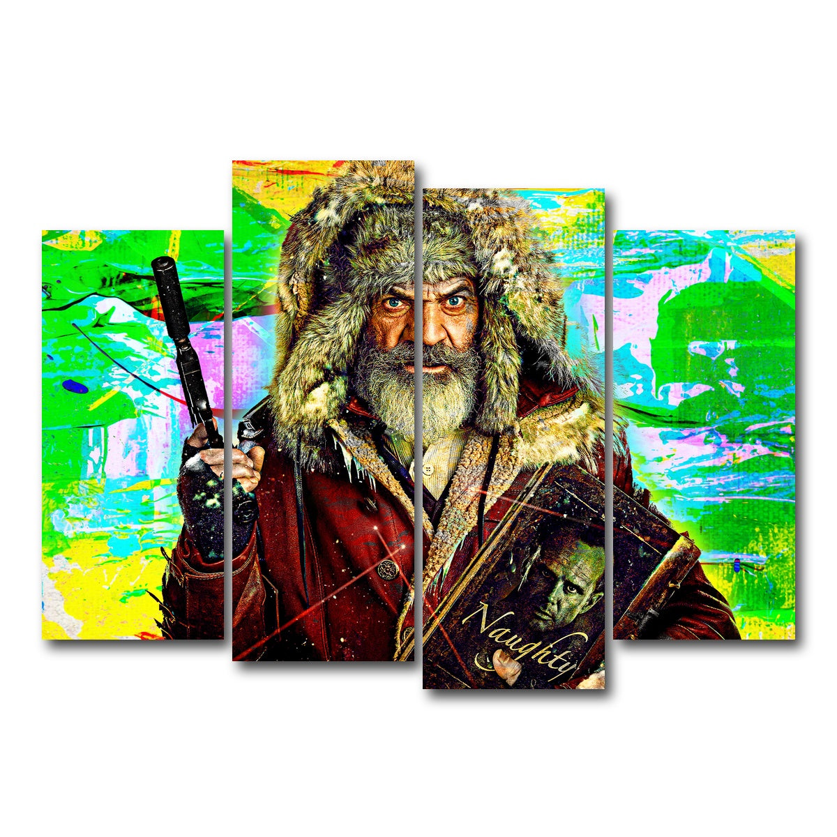 AUTO-MOCKUP WHITE | Fatman | 4 Piece | Gallery Wrap Canvas | group=4_normal