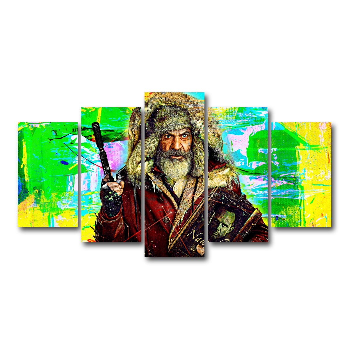 AUTO-MOCKUP WHITE | Fatman | 5 Piece | Gallery Wrap Canvas | group=5_normal