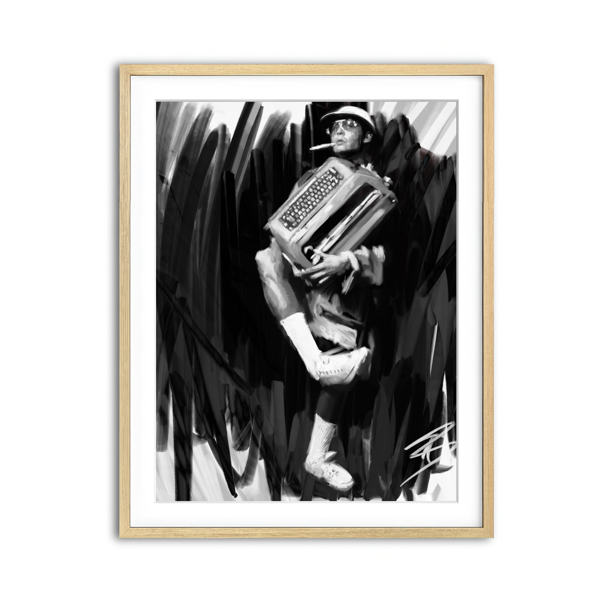 Framed Print 3x4 Natural