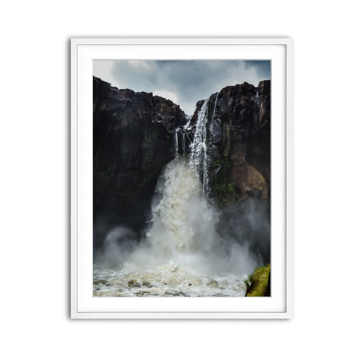 Framed Print 3x4 White