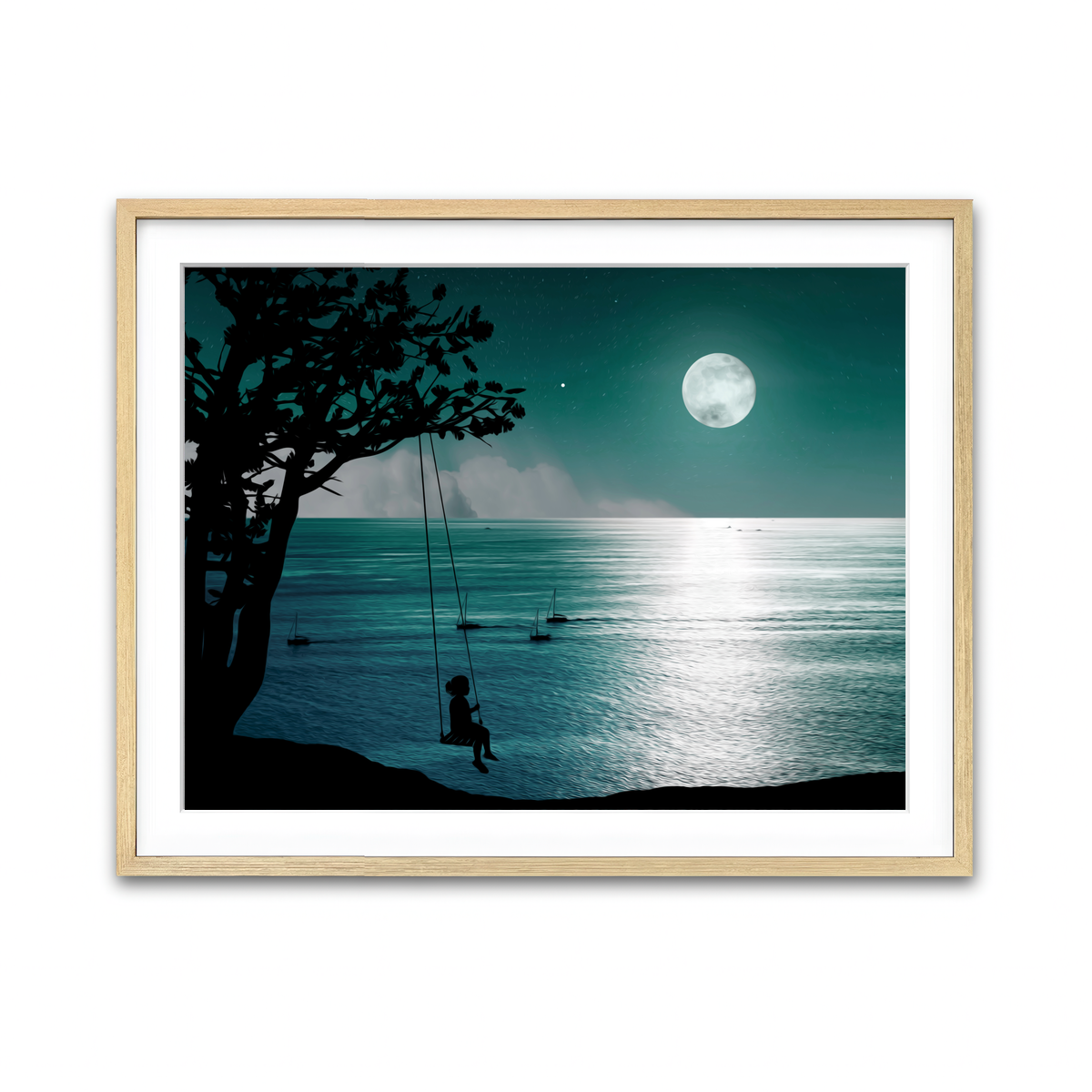 Framed Print 4x3 Natural