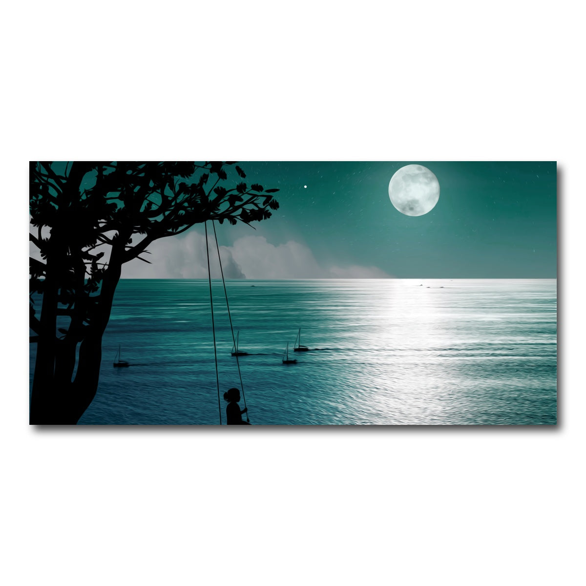 AUTO-MOCKUP WHITE | Feelings in the Night | 1 Piece | Gallery Wrap Canvas | group=2x1