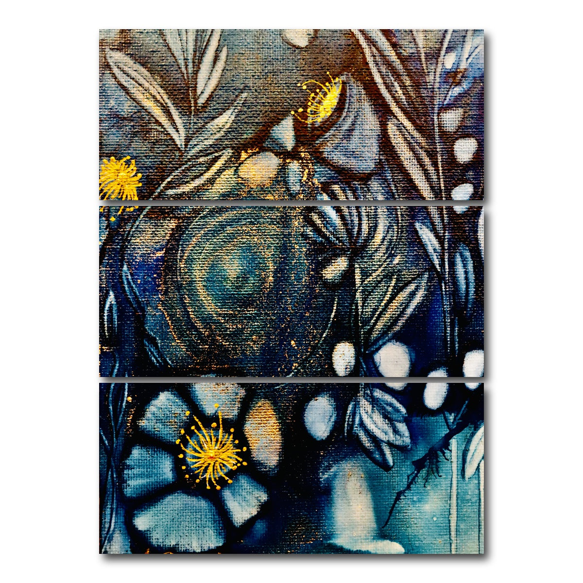 AUTO-MOCKUP WHITE | Felicity | 3 Piece | Gallery Wrap Canvas | group=8x18_stacked