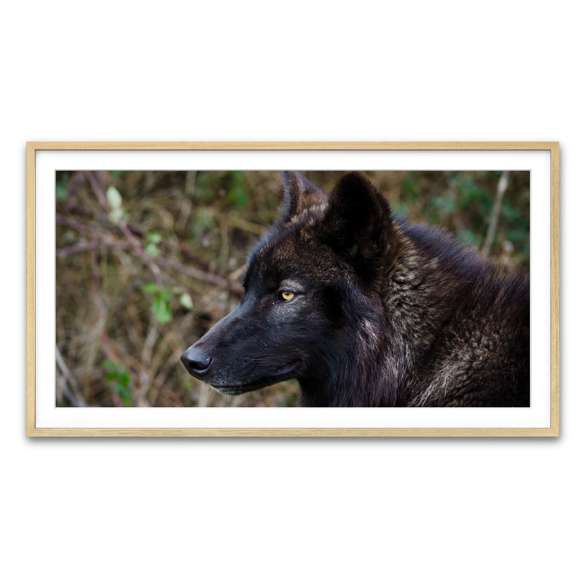 Framed Print 2x1 Natural