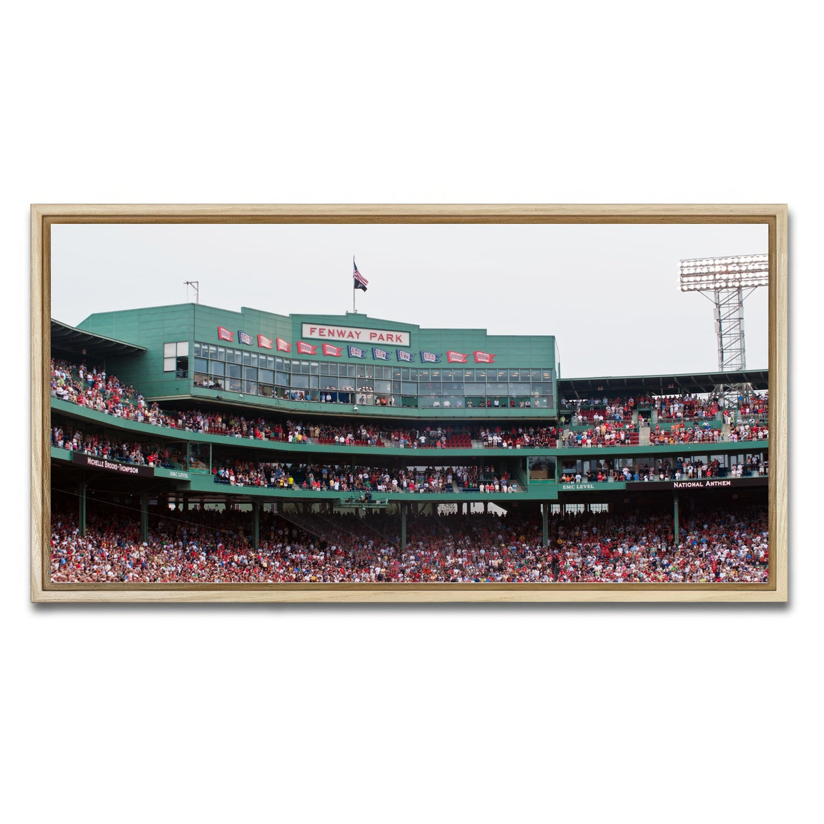 AUTO-MOCKUP WHITE | Fenway Field Canvas | 1 Piece | Natural Framed Canvas | group=2x1