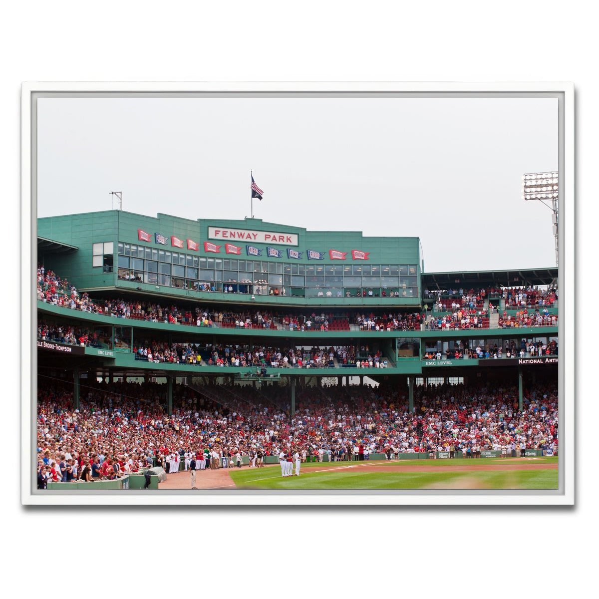 AUTO-MOCKUP WHITE | Fenway Field Canvas | 1 Piece | White Framed Canvas | group=4x3