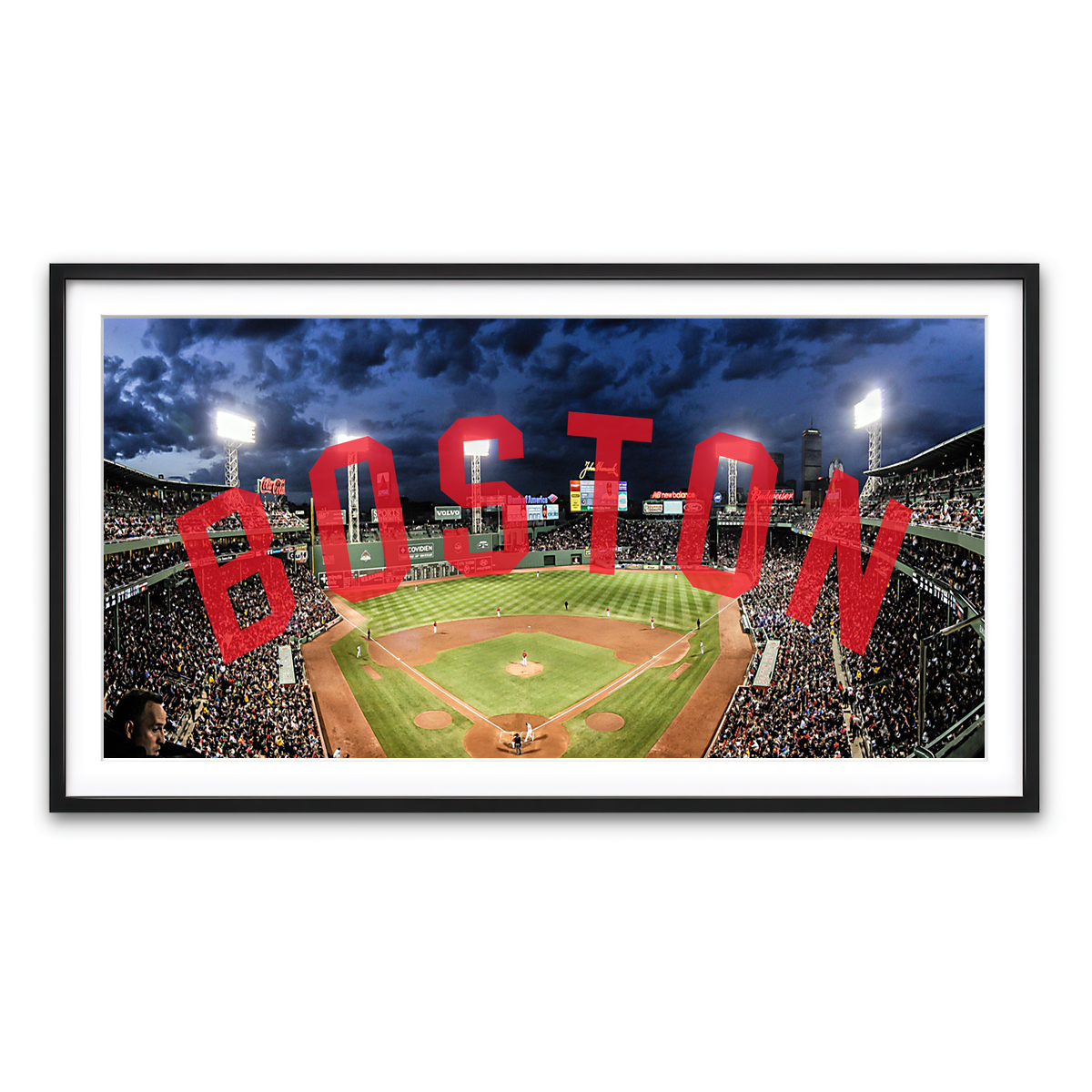 Framed Print 2x1 Black