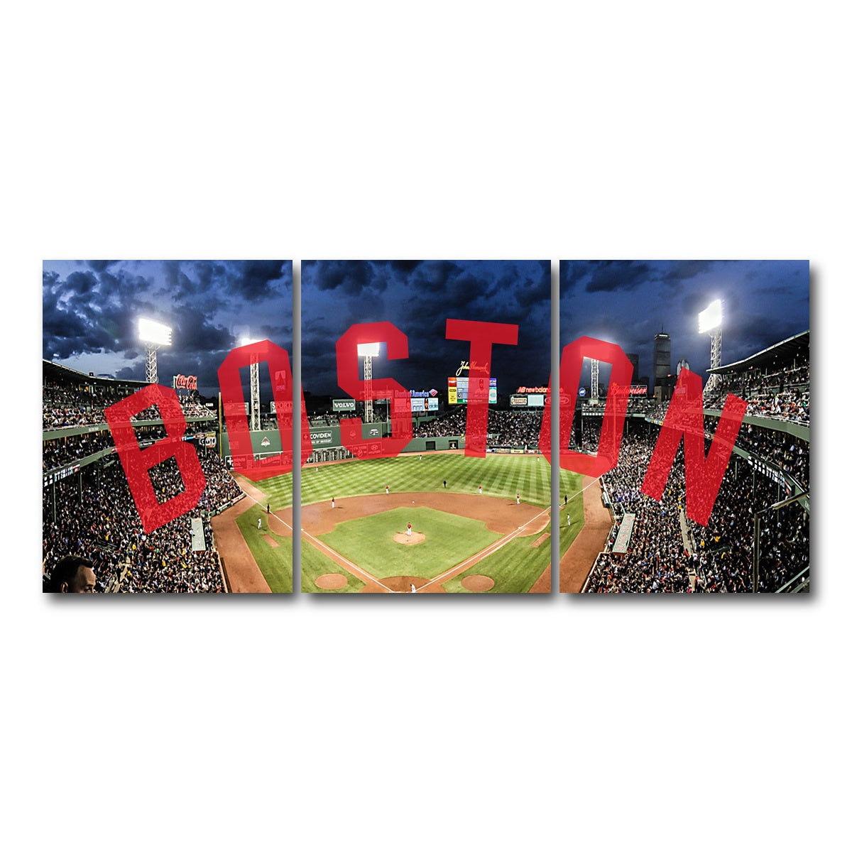 AUTO-MOCKUP WHITE | Fenway | 3 Piece | Gallery Wrap Canvas | group=18x24