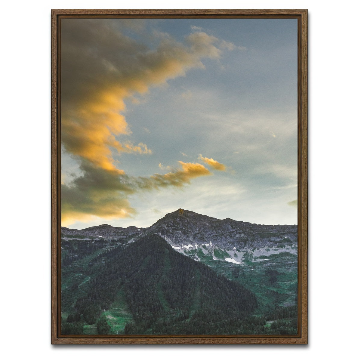 AUTO-MOCKUP WHITE | Fernie | 1 Piece | Walnut Framed Canvas | group=3x4