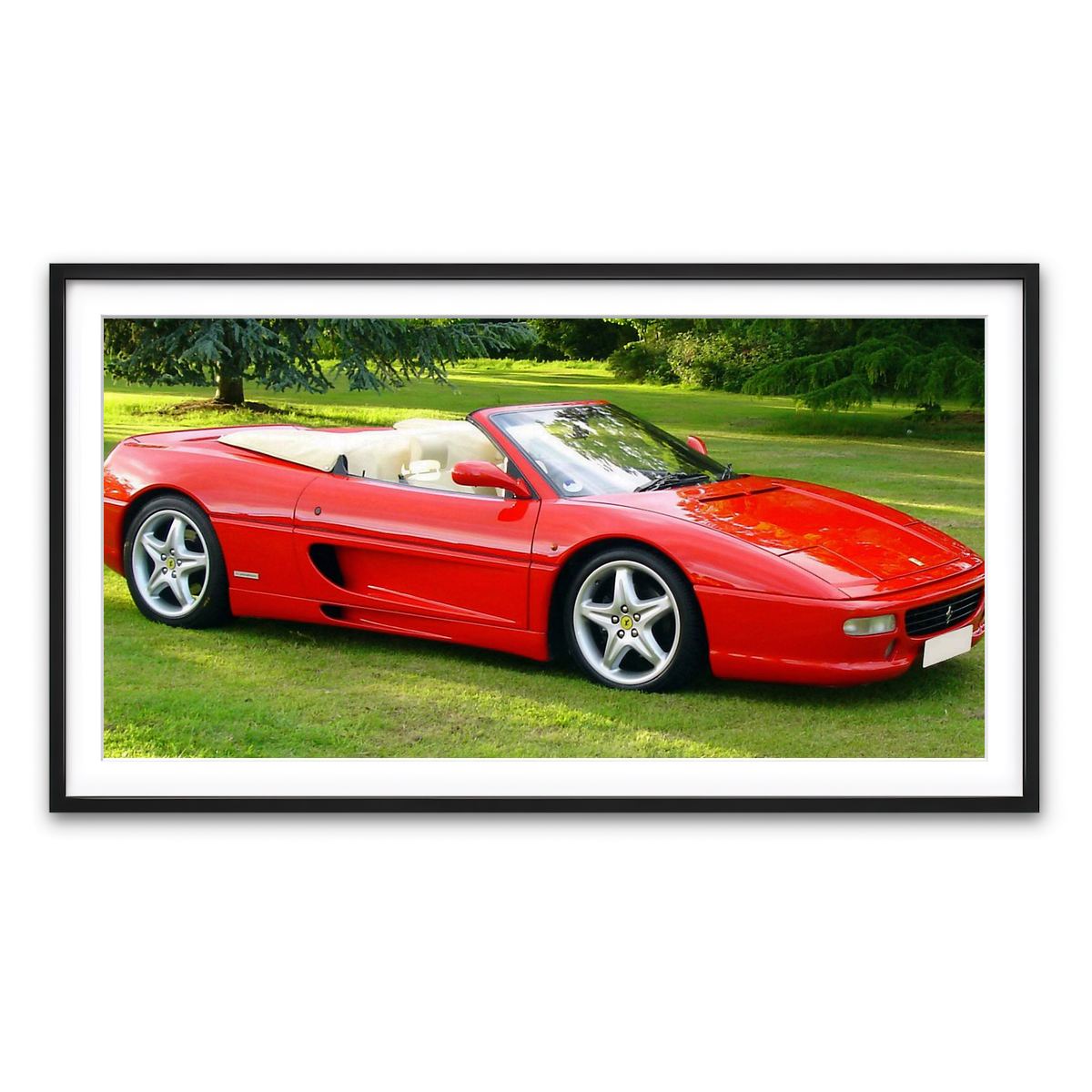 Framed Print 2x1 Black