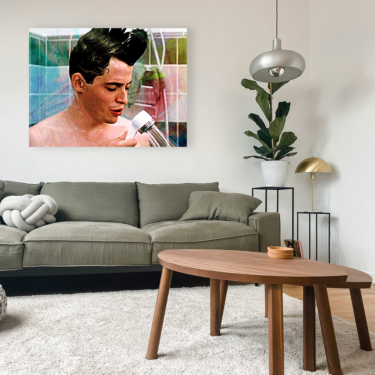 Ferris Bueller Shower Wall Art