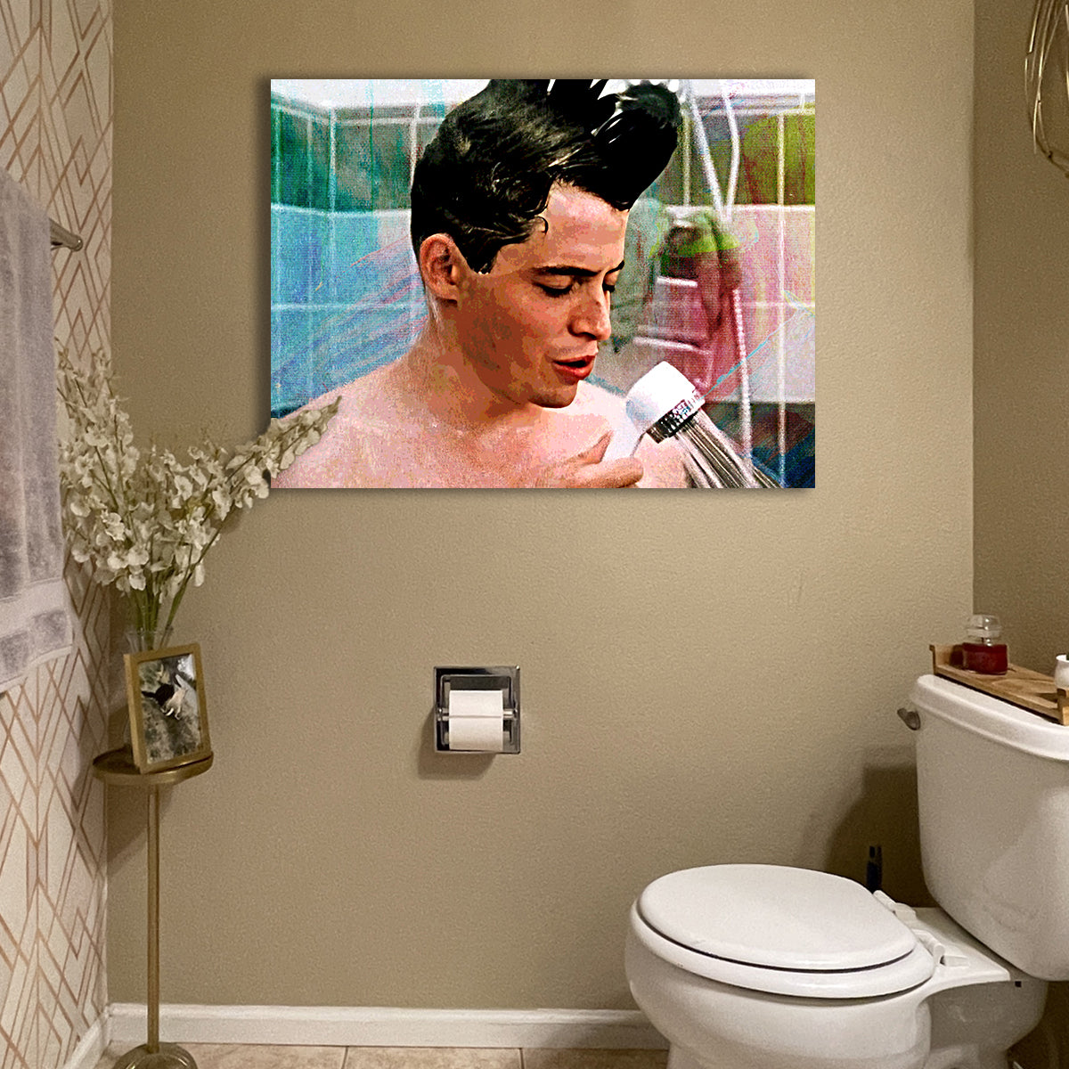 Ferris Bueller Shower Wall Art