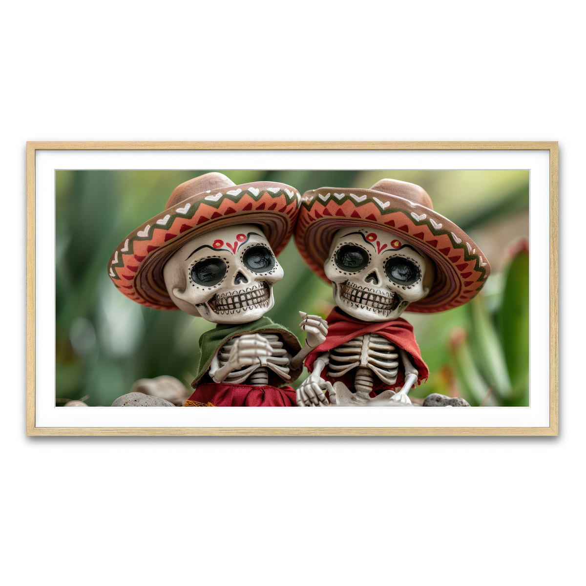 Framed Print 2x1 Natural