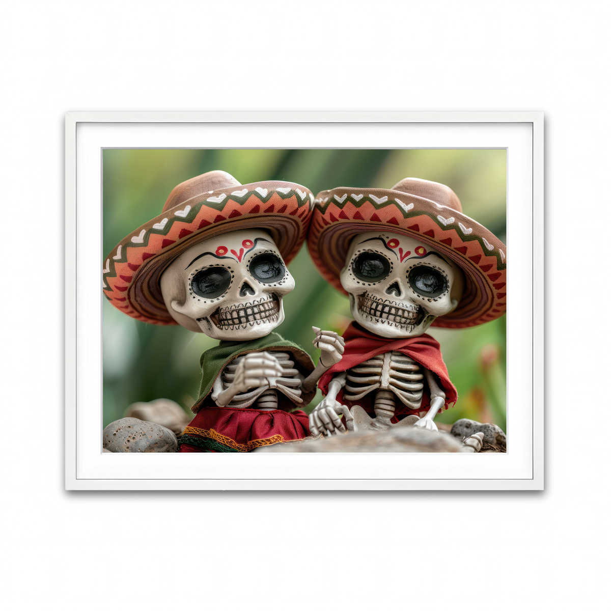 Framed Print 4x3 White