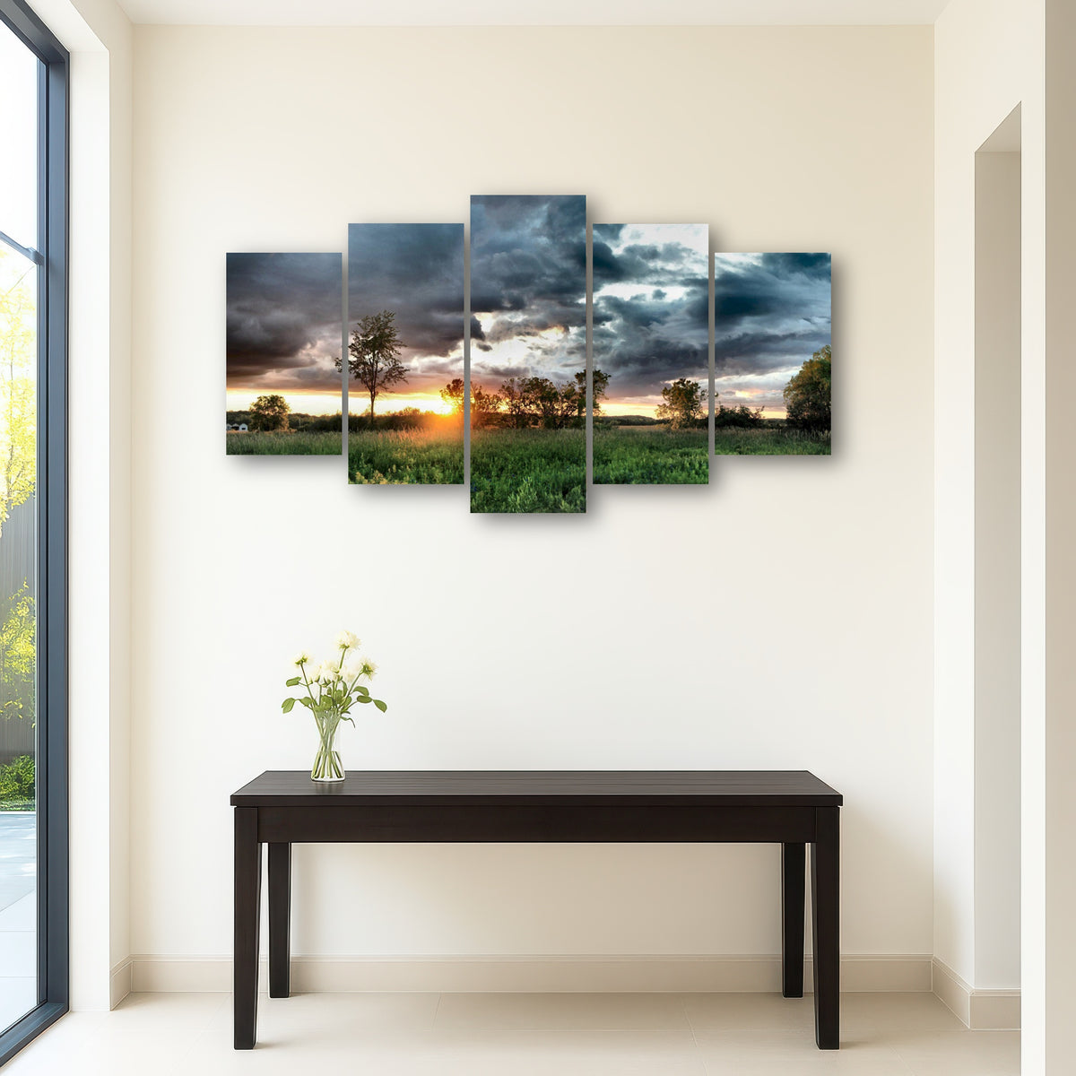 AUTO-MOCKUP ROOM | Field & Sunset