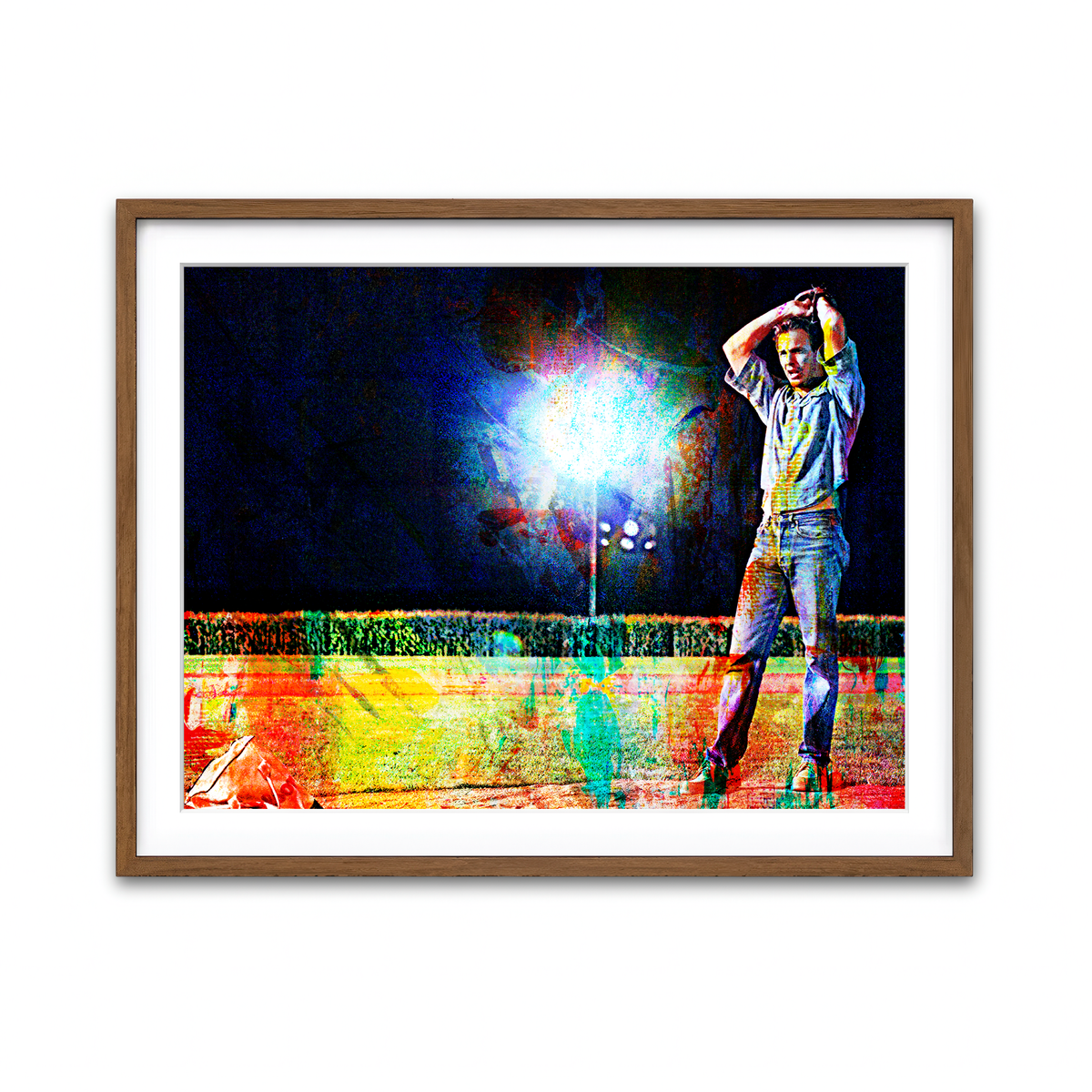 Framed Print 4x3 Walnut