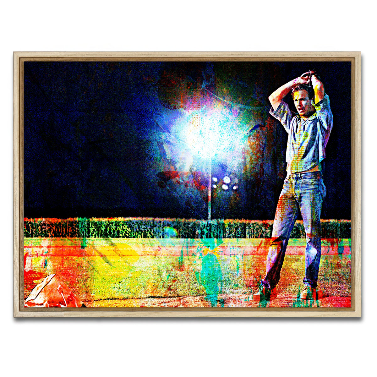 AUTO-MOCKUP WHITE | Field of Dreams - Ray | 1 Piece | Natural Framed Canvas | group=4x3