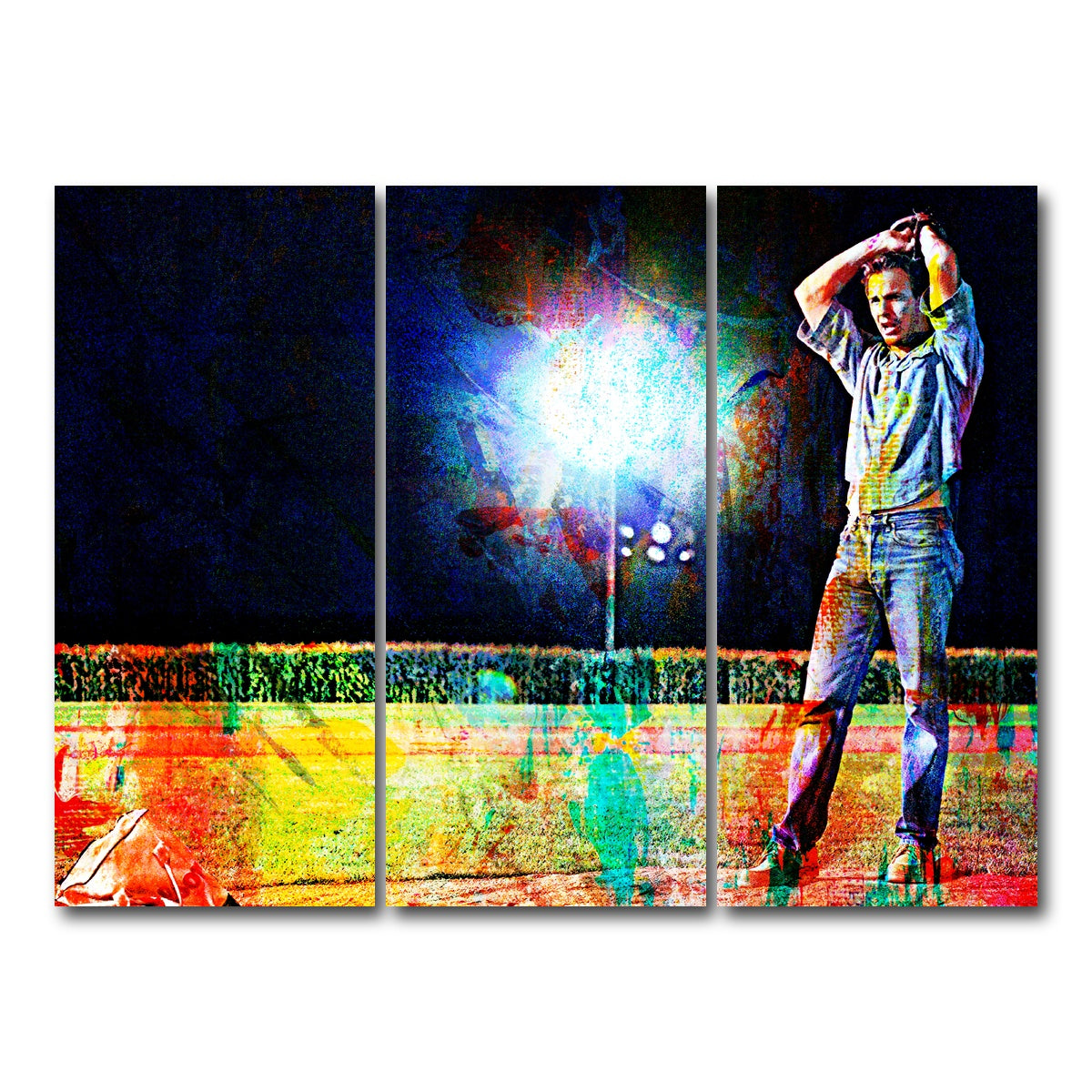 AUTO-MOCKUP WHITE | Field of Dreams - Ray | 3 Piece | Gallery Wrap Canvas | group=8x18