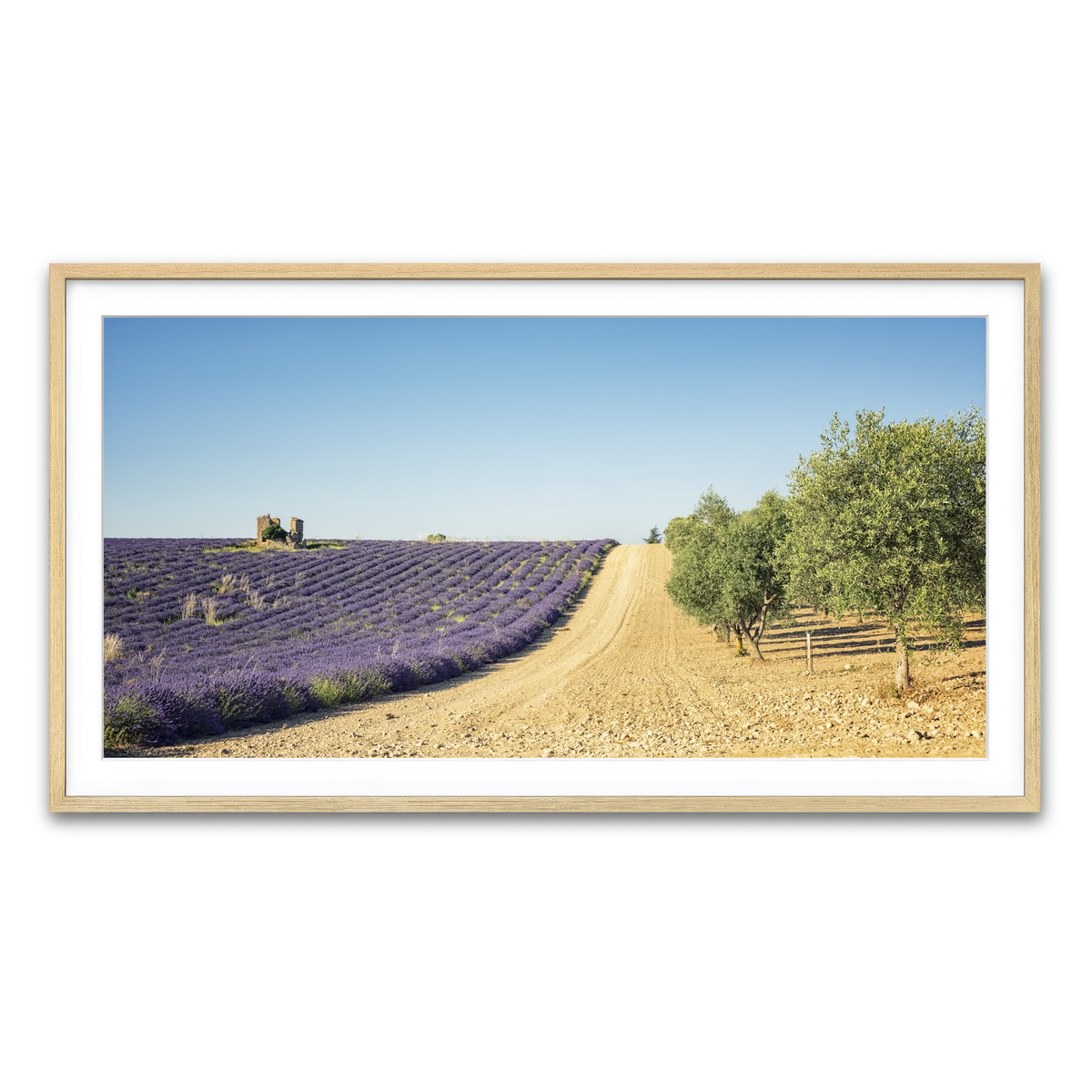 Framed Print 2x1 Natural